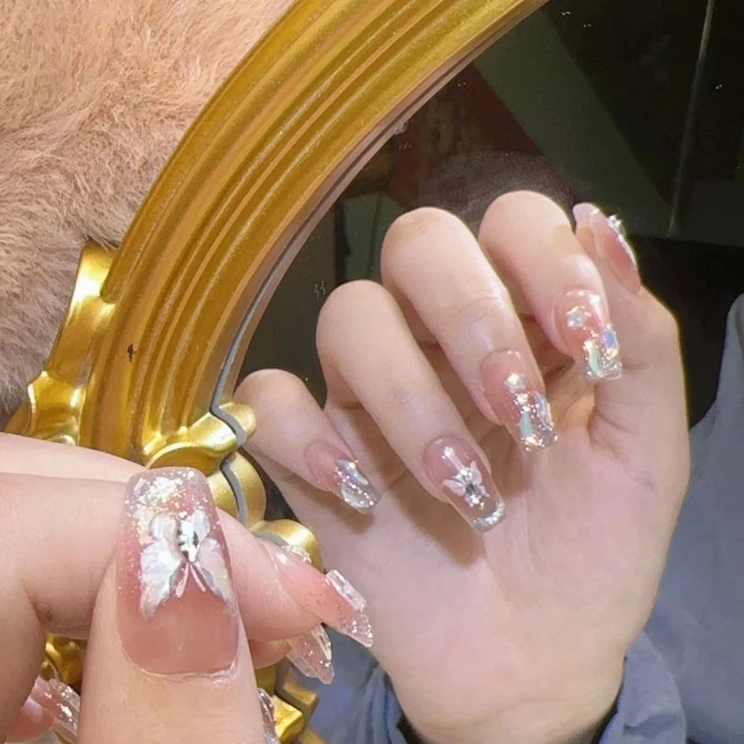 【兔八哥手工美甲】百搭纯欲轻奢高级感纯手工穿戴甲贴片学生