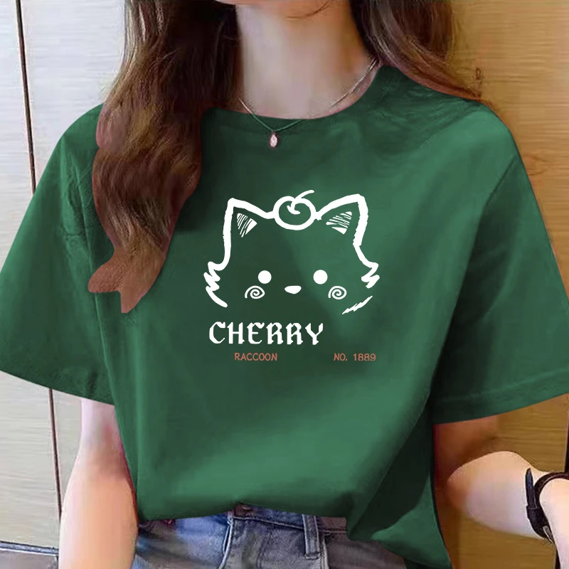 【6-3】2025纯棉男女同款纯棉T恤短袖t恤男女夏季ins潮牌潮