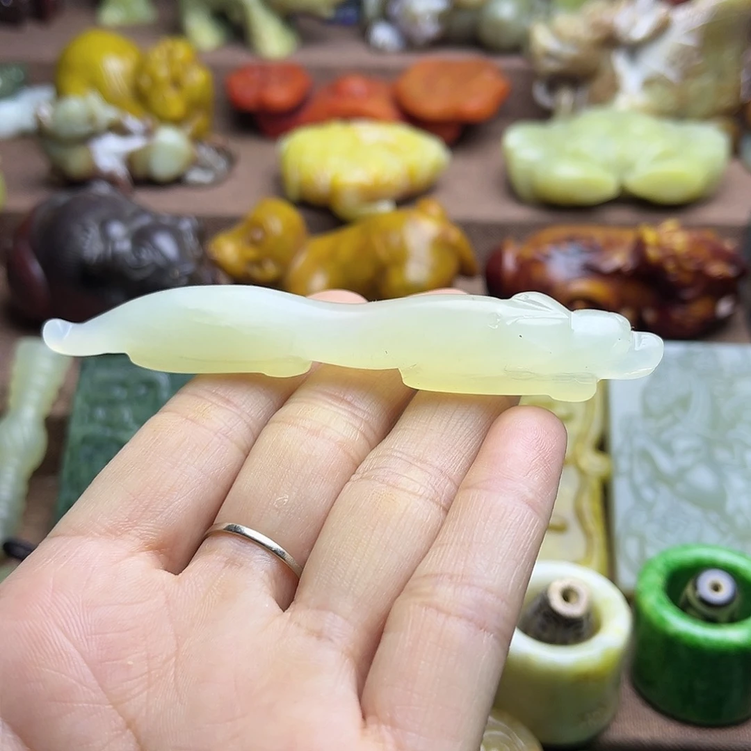 白玉菩提吊坠165。。