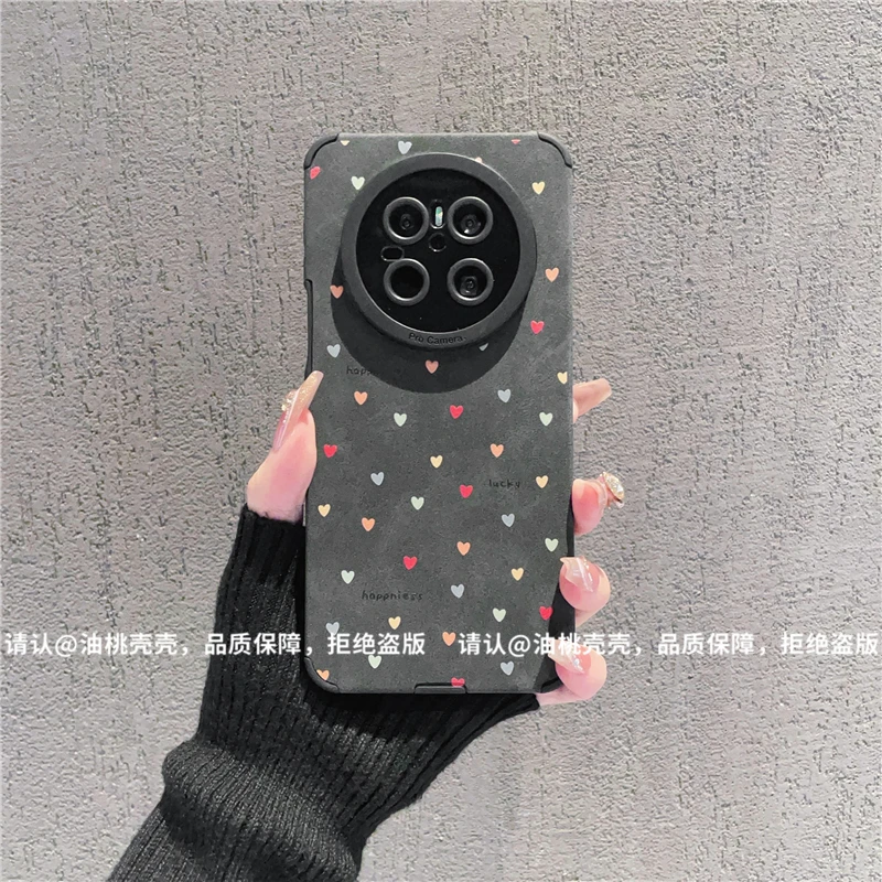 （华为Mate70系列）精孔磨砂全包贴皮适用Mate70/70Pro/Pro+手机壳