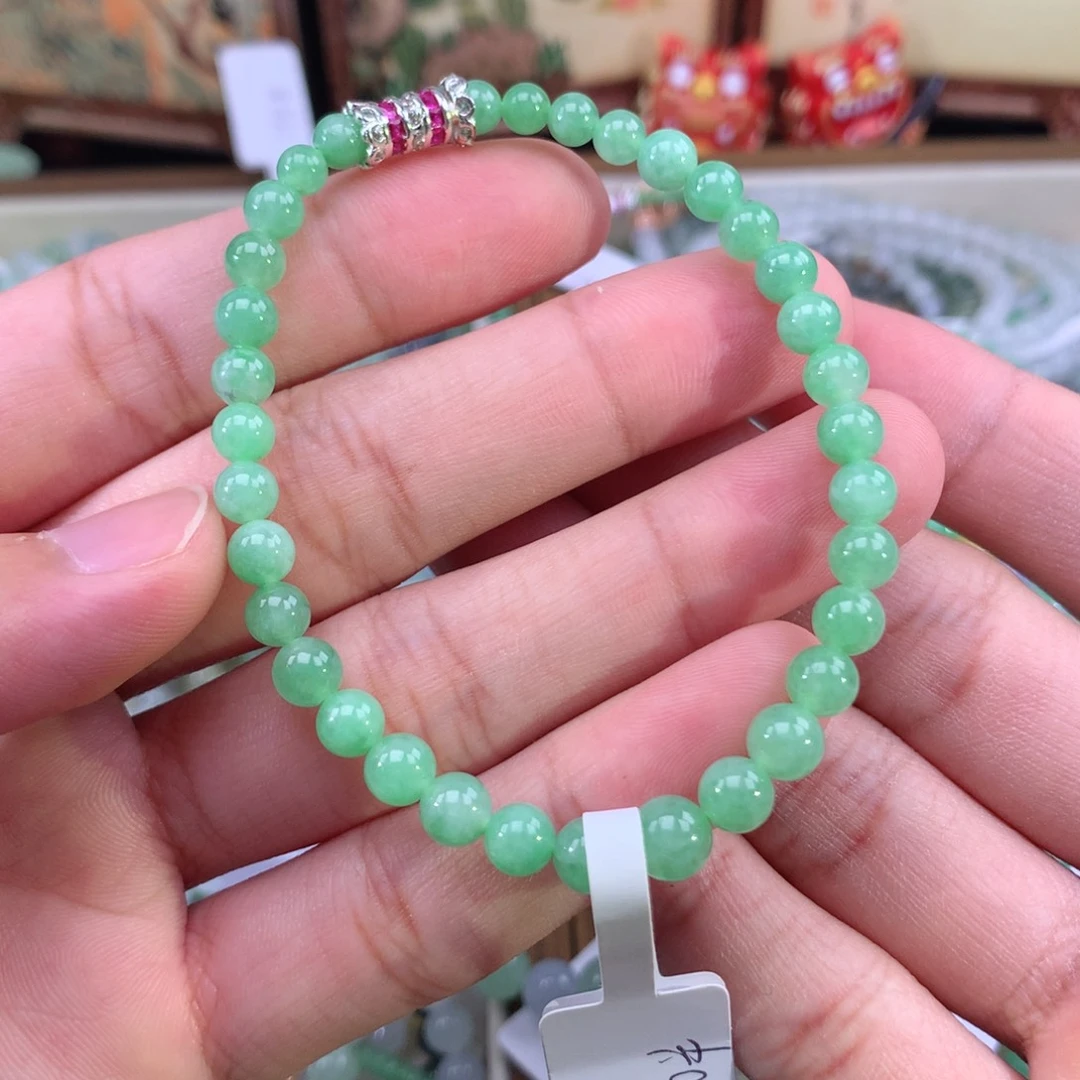 未镶嵌手链翡翠翡翠