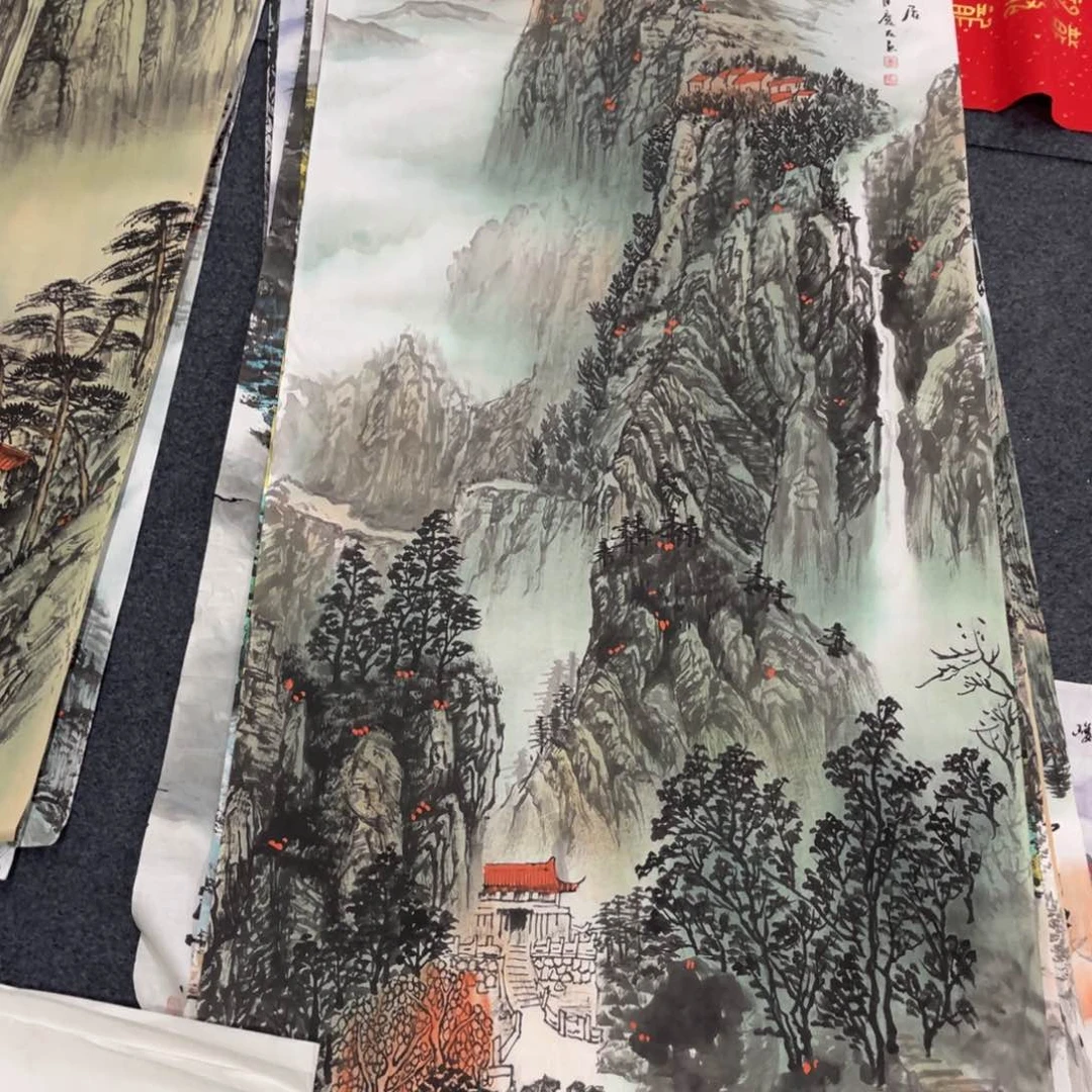 国画雪奈艺术书画直播间