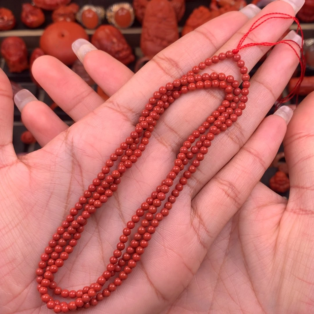 南红玛瑙未镶嵌小米链3+