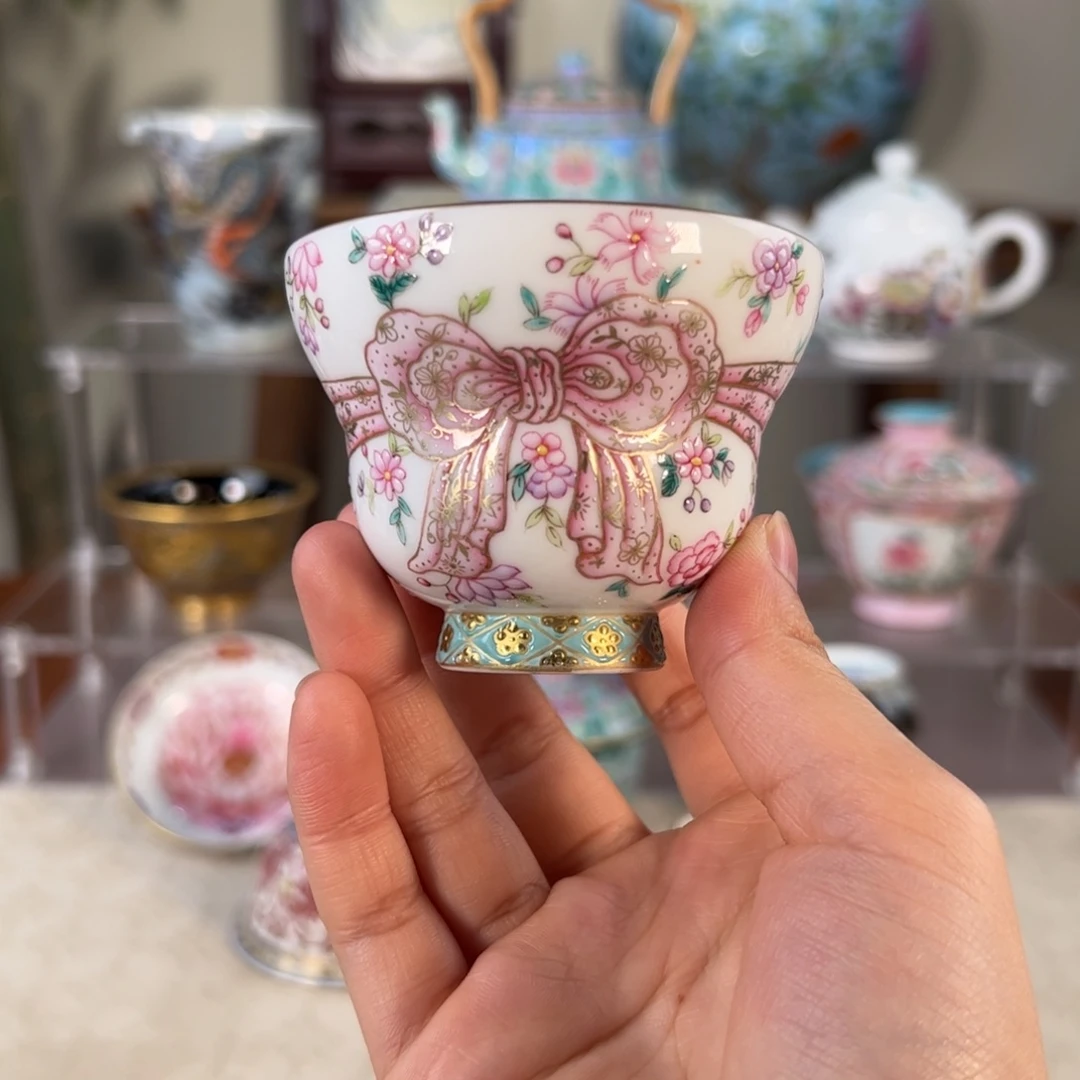 纯手工手绘 高端茶器