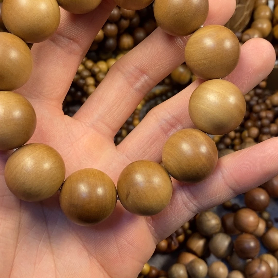 檀香木手串/手链凉***开奶香2.0微瑕