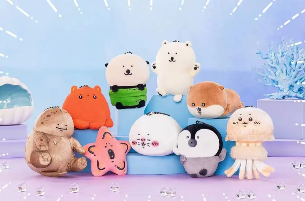 nagano自嘲熊水族馆系列毛绒挂件