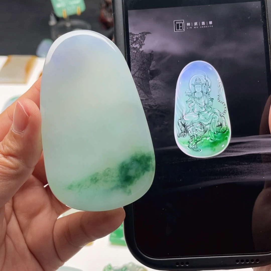定制翡翠未镶嵌包工
