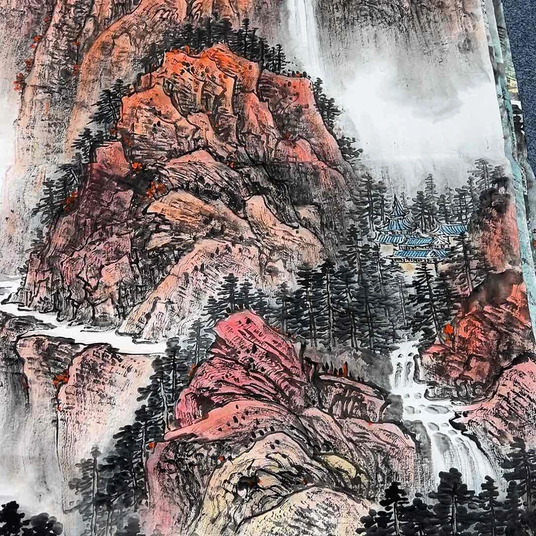国画纯手绘作品欣赏