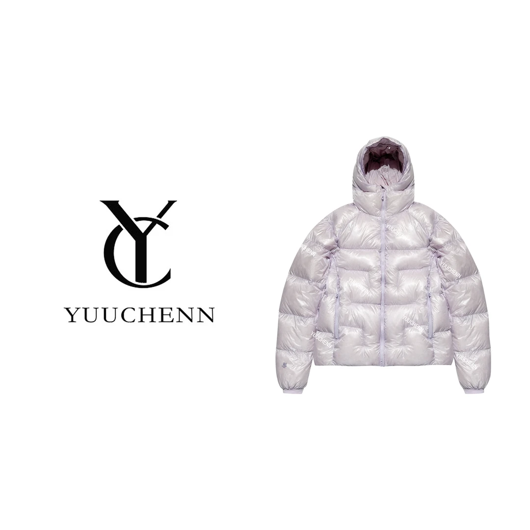 【YUUCHENN】-1000蓬鹅绒超轻收纳户外厚款5000GT粉羽绒服-KLS0008