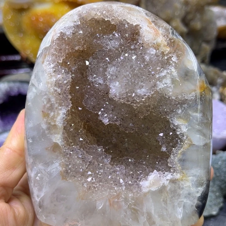 未镶嵌发饰水晶彩晶簇