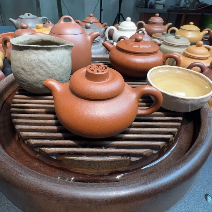 茶杯紫砂红将坡无添加160cc福纽