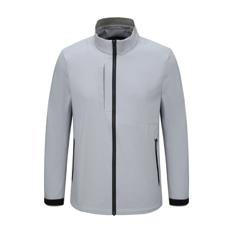 AB803.歌春夏款男式夹克 拉链舒适休闲外套 时尚都市