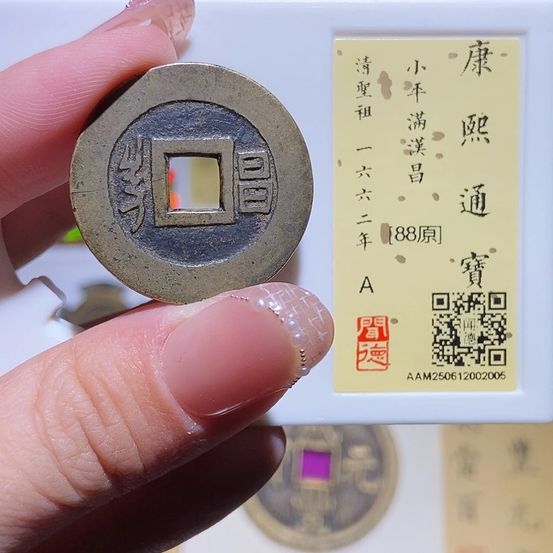 铜J*永通文化 清 康熙通宝昌2005L