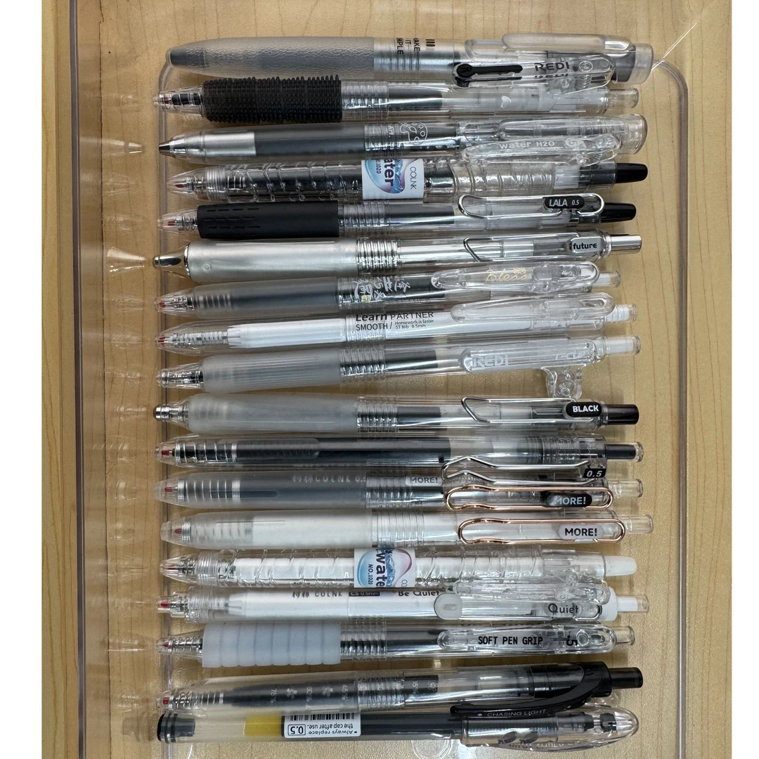 2-61  全透系中性笔组合链接（蜡封掉不支持售后）