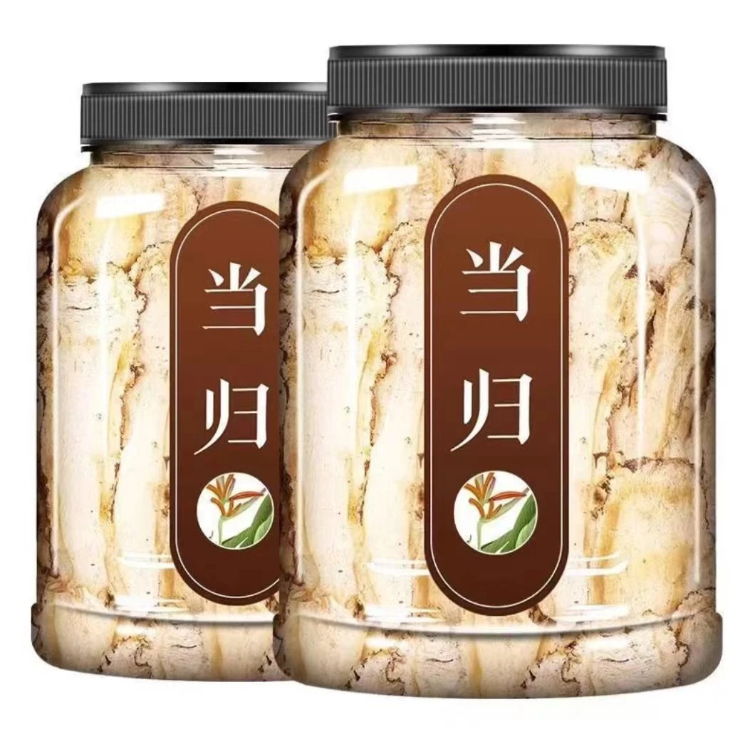 罐装当归头切片无硫当归切片泡水煲汤搭配枸杞黄芪