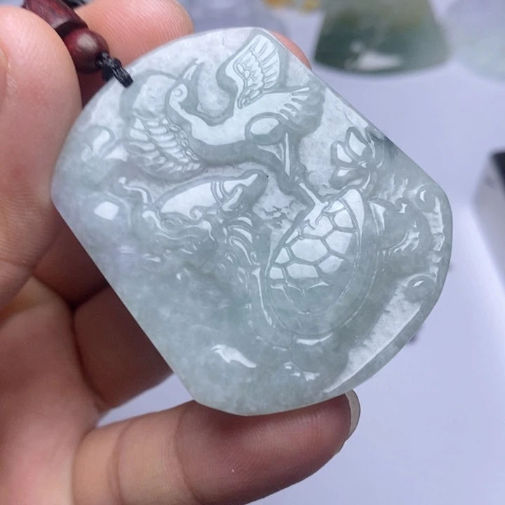 颈饰未镶嵌翡翠翡翠