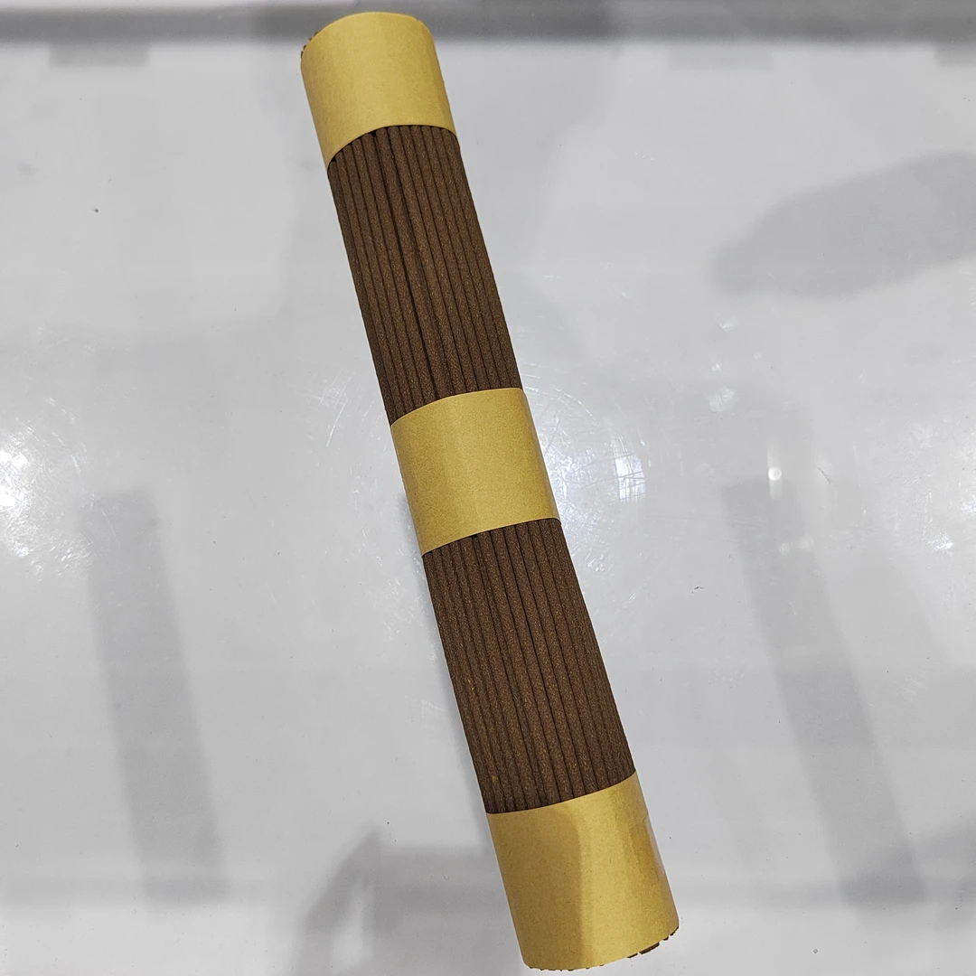 广州佛事展&高阶2.5富森结晶白棋楠100克手工线香