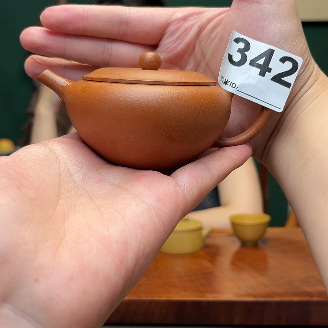 紫砂茶宠大雪紫砂降坡泥342