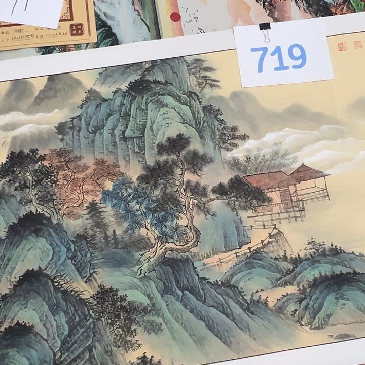 国画纯手绘作品欣赏作品