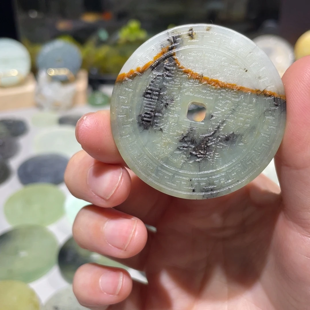岫玉未镶嵌颈饰26