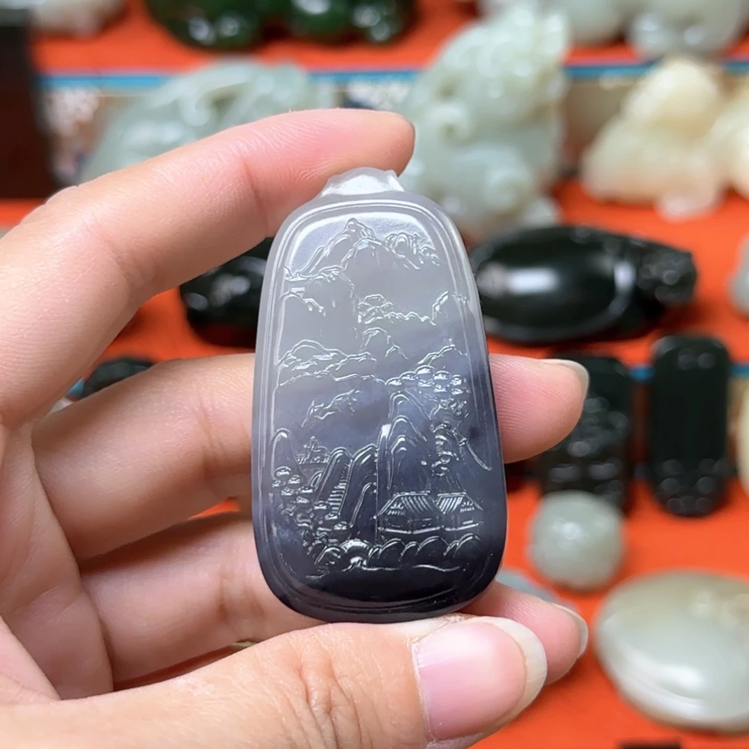 未镶嵌和田玉挂件
