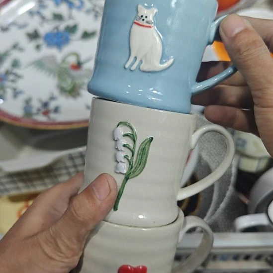 瓷片陶瓷餐具杯碗盘微瑕介意慎拍