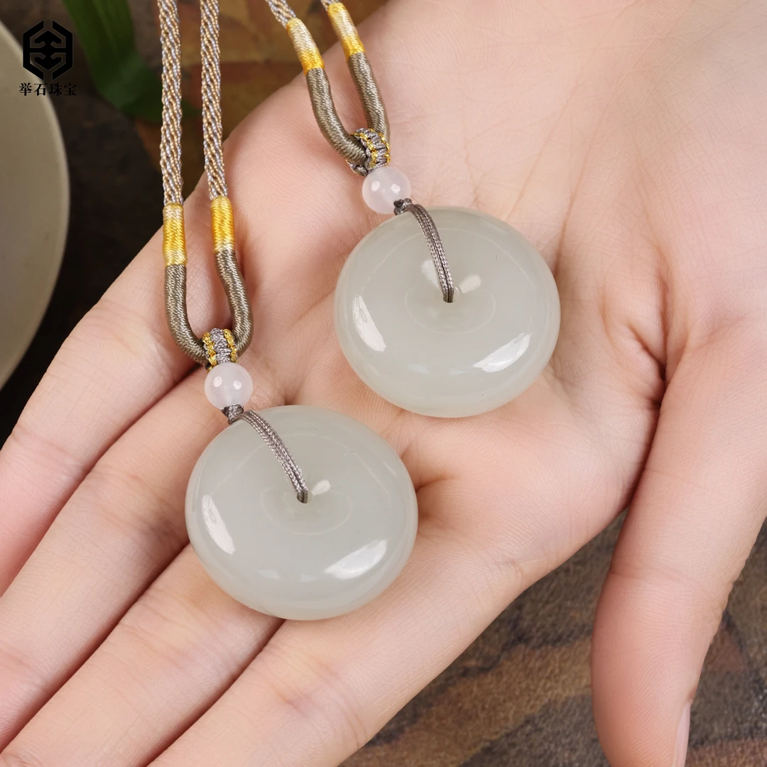 【举石珠宝】T0805-3793-51和田玉吊坠（一件/多样性发/约29*11mm）v