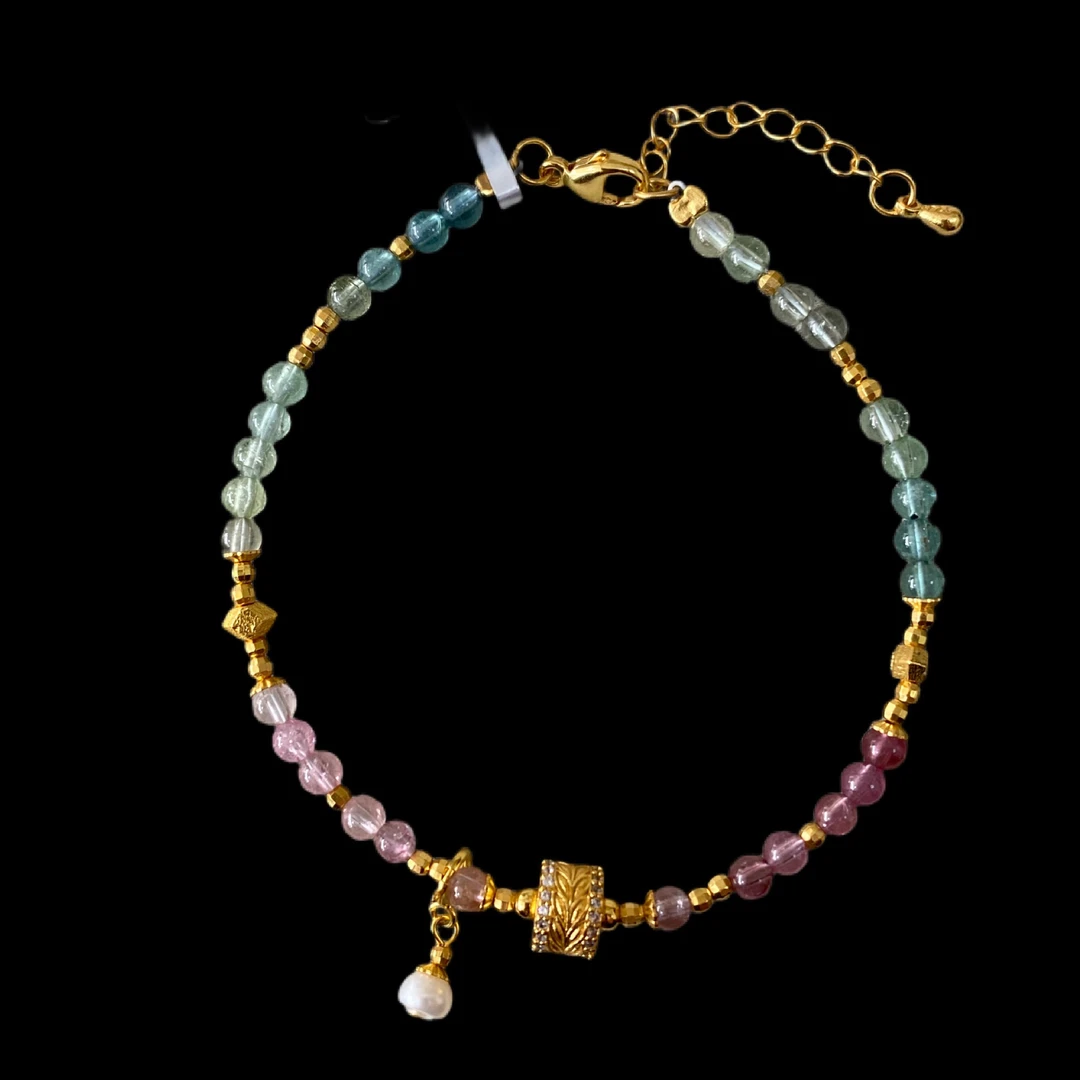 N1772碧玺手链多样性发一