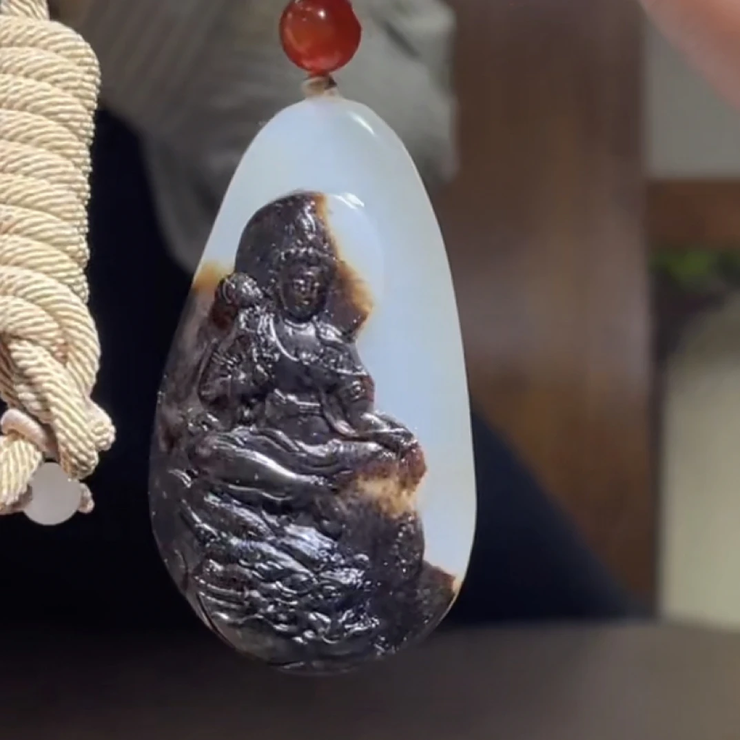 和田玉手把首饰珠宝拍一发一D