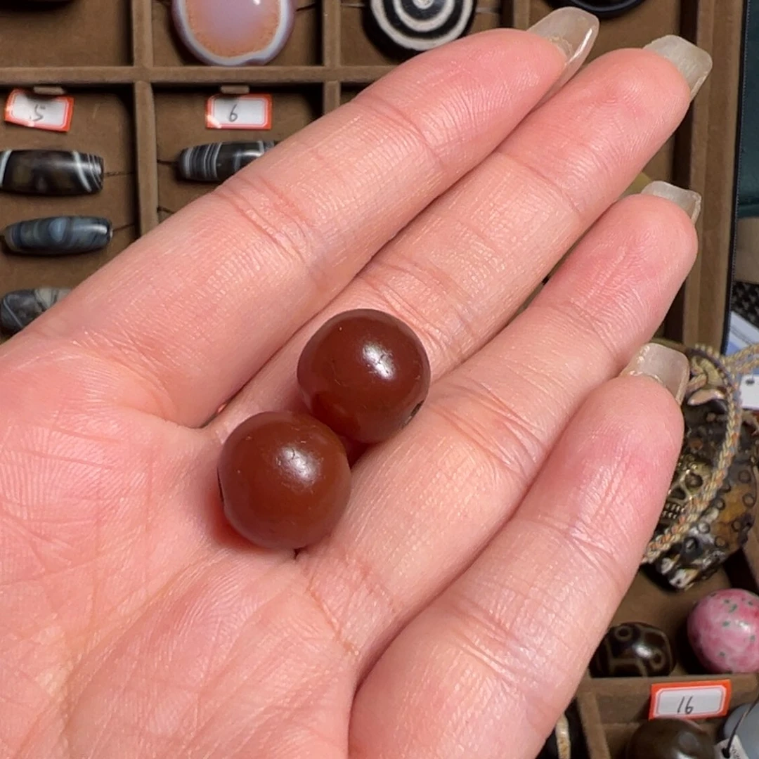 玛瑙/玉髓单珠未镶嵌