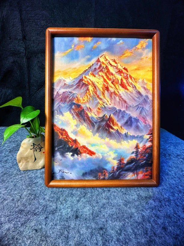 金山油画装饰画桌面摆台