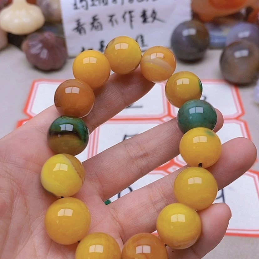 【闪购商品】未镶嵌玛瑙/玉髓珠宝半成品人**迈