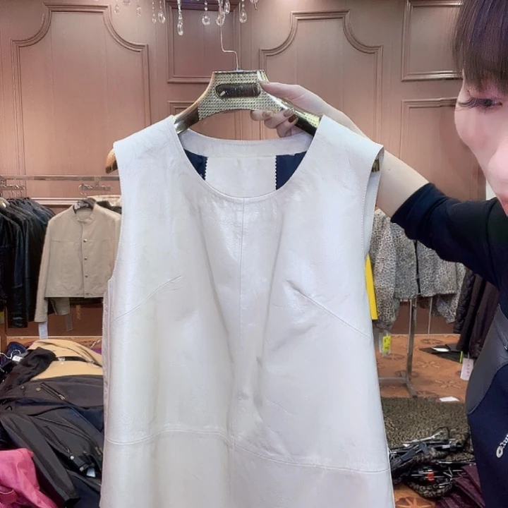 140……150斤皮长裙