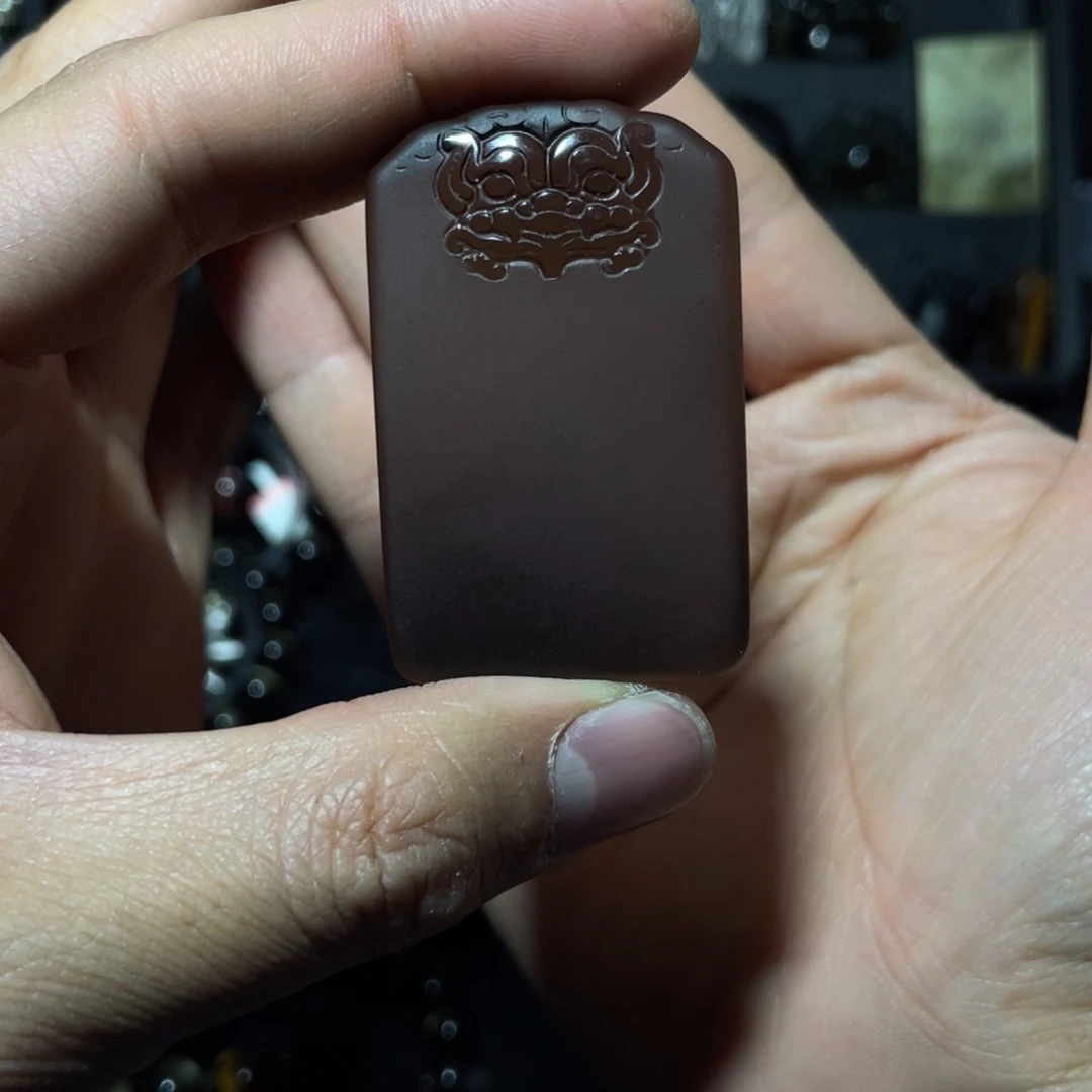 黑曜岩珠宝奇石未镶嵌不**风