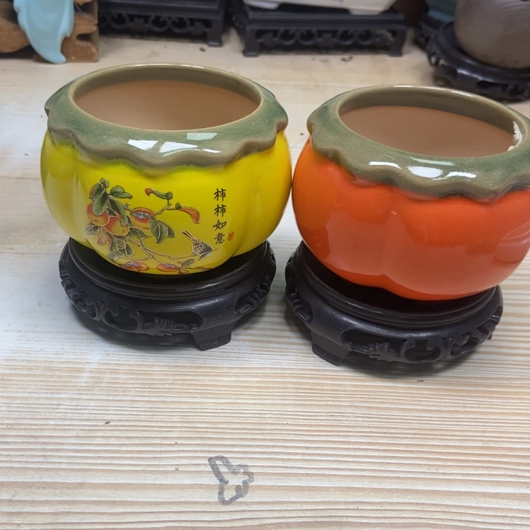 瓷片陶瓷花盆陶瓷艺术