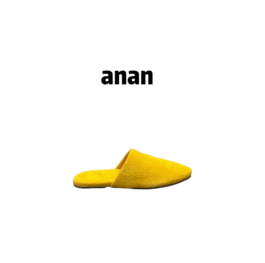 【ANAN】妹妹家牛反绒居家半拖