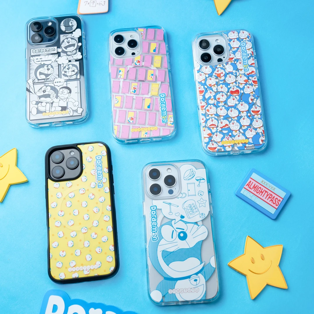 【漫画哆啦】磁吸手机壳Magsafe充电苹果15/16promax适用.