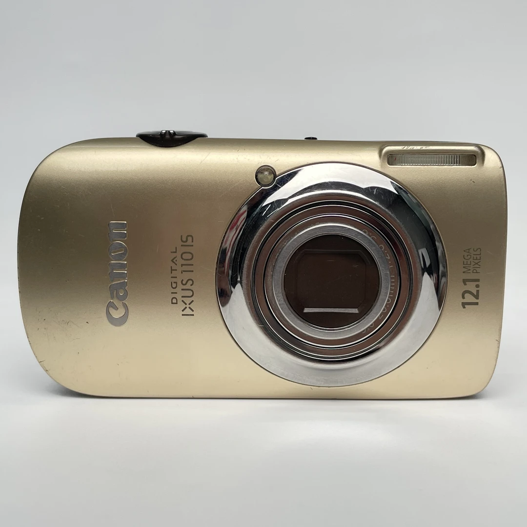 9新 Canon/佳能 ixus110金色1210万像素4倍变焦复古ccd福利价