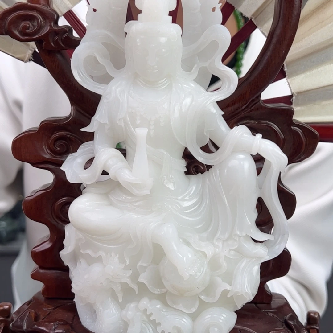 和田玉未镶嵌摆件