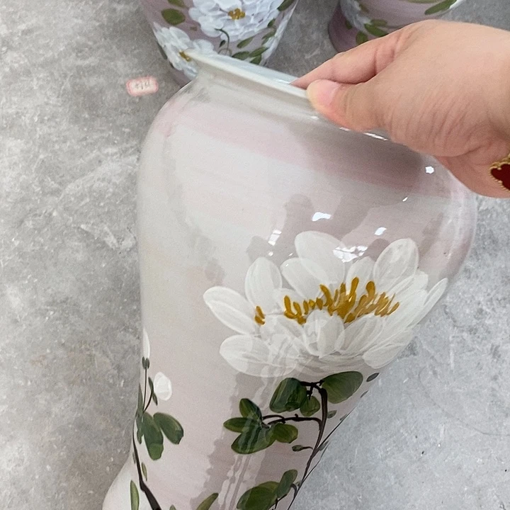竹***风摆件15xc景德镇陶瓷花盆微峡