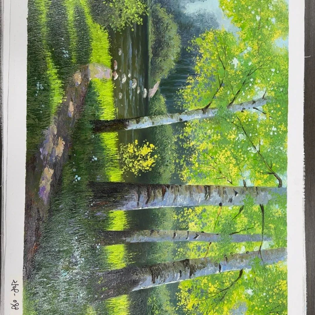 油画加油加油努力加油加油
