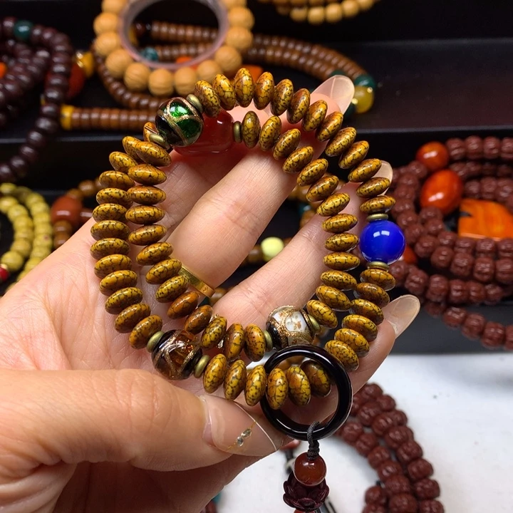 星月菩提吊坠菩提