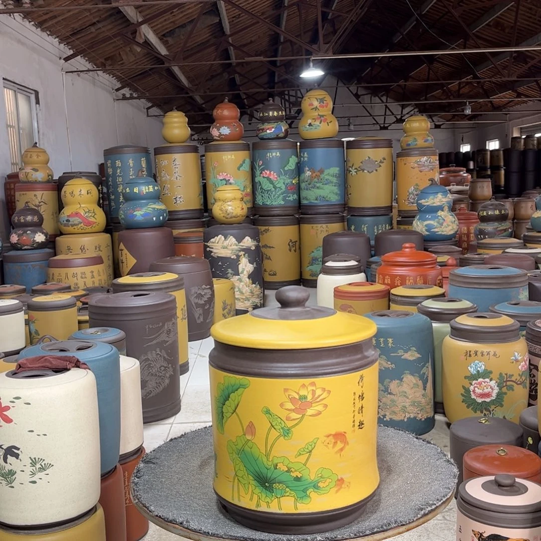 紫砂茶叶罐茶叶罐