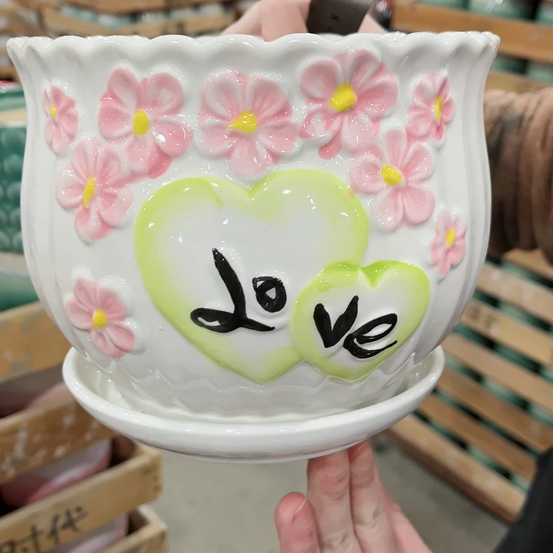 【闪购商品】陶瓷福利品凑满10元发货陶瓷花盆