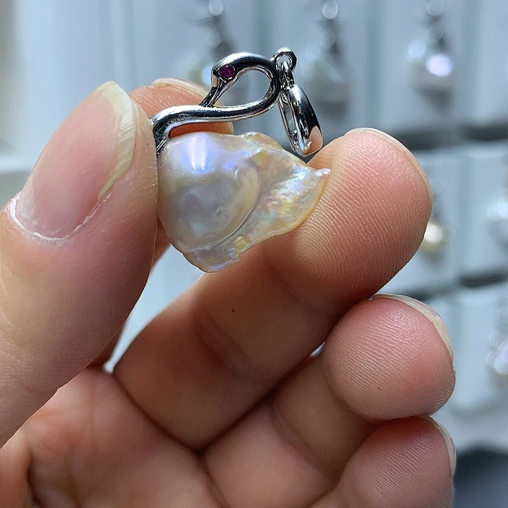 未镶嵌巴洛克淡水珍珠