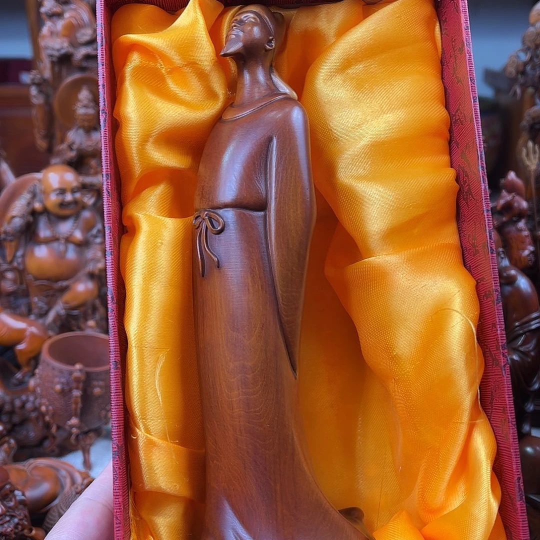 黄杨木黄杨木雕刻高度20厘米