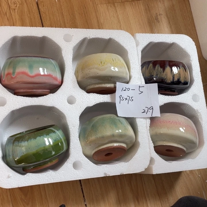 粗陶多肉花盆微瑕5