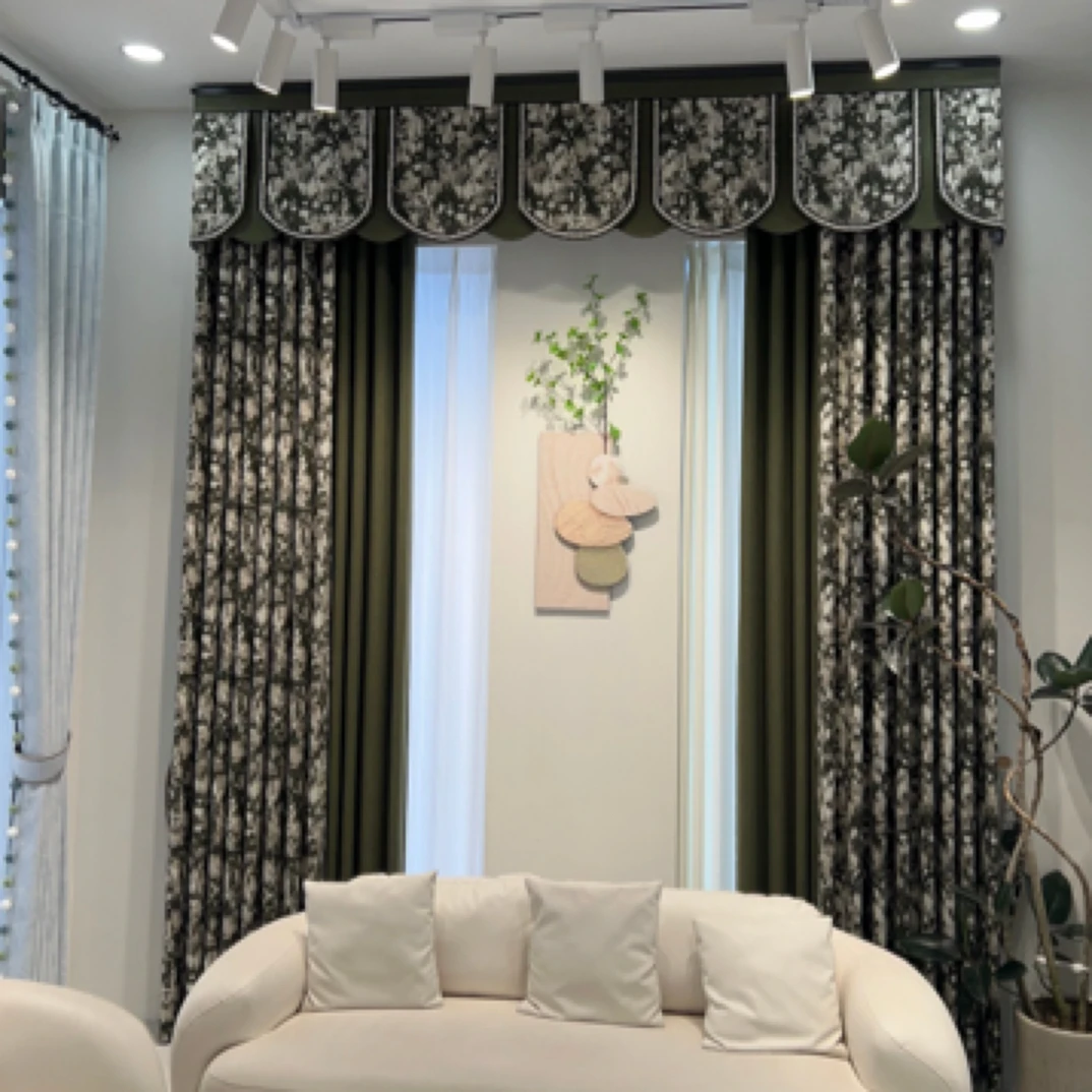 羊毛色织提花+特种棉麻混纺雪尼尔 1400克自然垂顺抗皱、麻感细腻