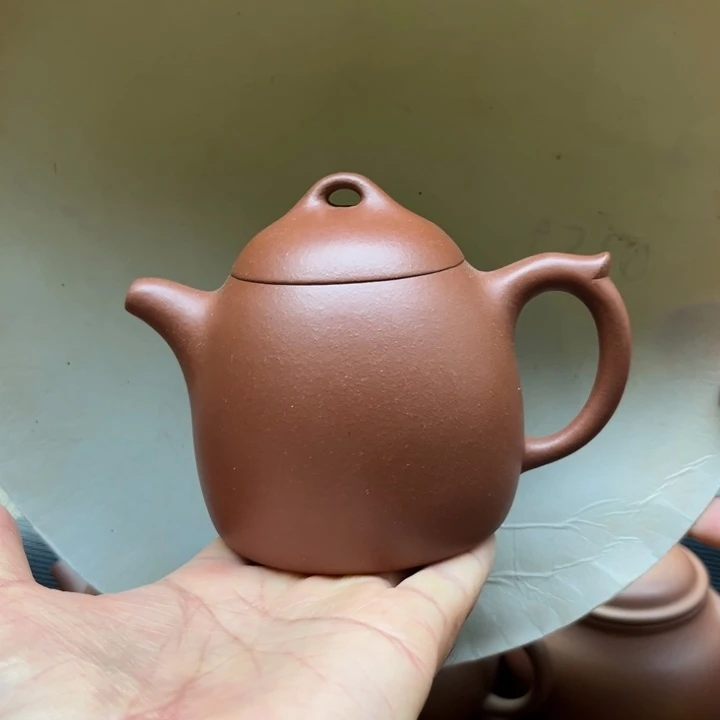 清水泥茶壶200多cc秦权霞微微霞