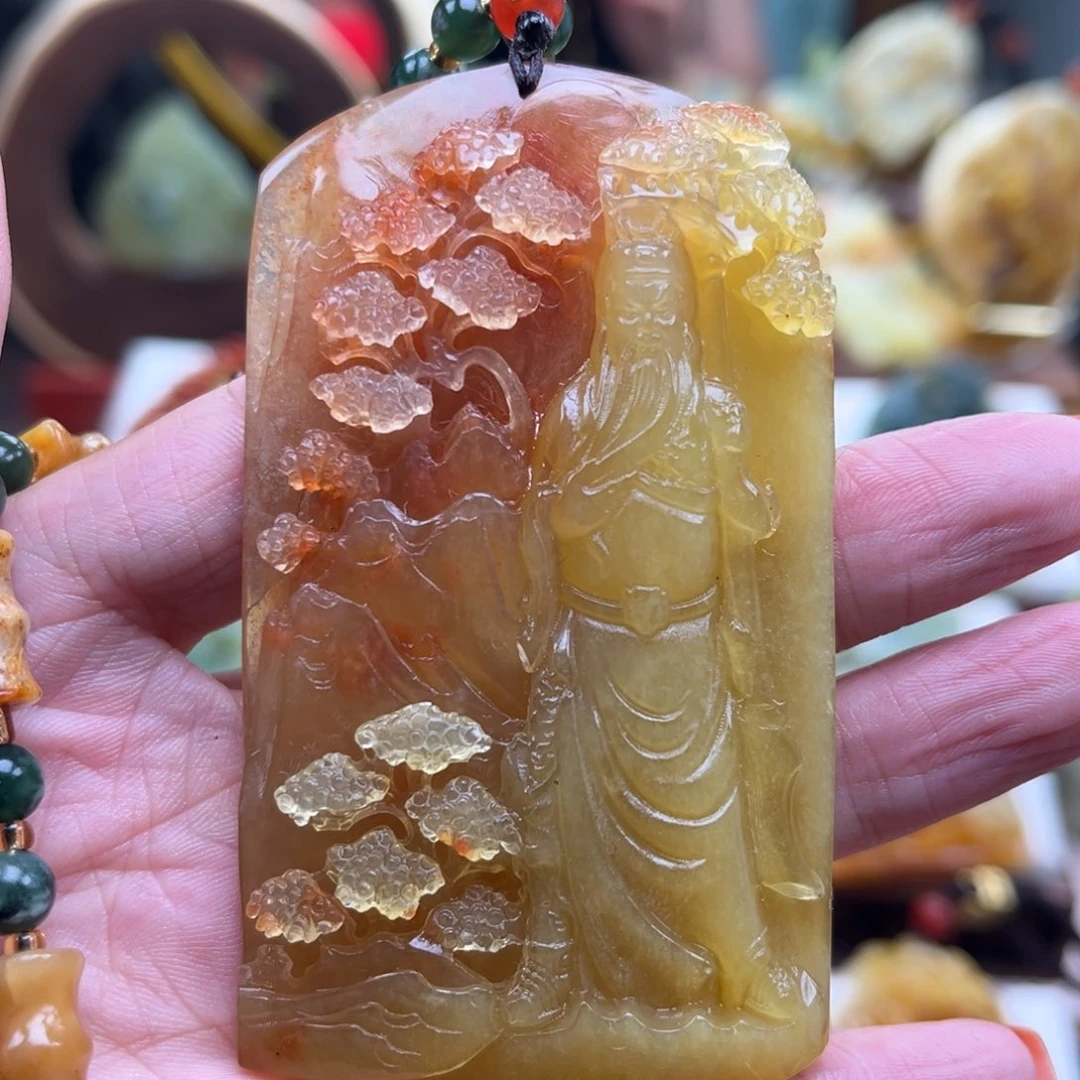 未镶嵌岫玉挂件挂件